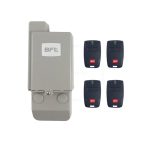 Kit 4 telecomenzi MITTO 2 cu 2 canale + receptor CLONIX