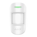 Detector Wireless PIR si Geam Spart Ajax CombiProtect Alb