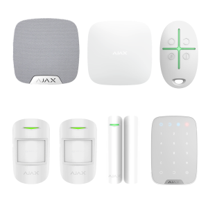 Kit AJAX - 3 zone + sirena interior si tastatura