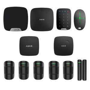 Kit AJAX - 6 zone confort Negru