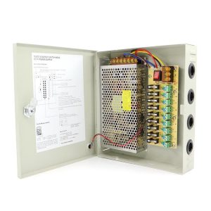 Sursa de alimentare 10A cu 9 iesiri protejate LN-IPS12V10A-9; alimentare 12v; DC