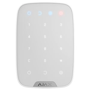 Tastatură Wireless Ajax Keypad Albă